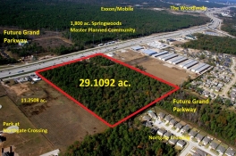 I.H. 45 Future Grand Parkway SE Corner, 29 ac.