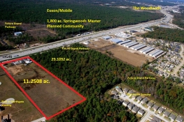 I.H. 45 North, 11 ac. Commercial Tract.